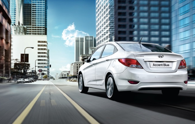 2015 Hyundai Accent Blue 1.4 Prime